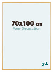 Austin Aluminio Marco De Fotos 70x100cm Dorado Vintage Delantera Tamano | Yourdecoration.es