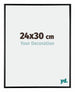 Austin Aluminio Marco de Fotos 24x30cm Negro muy brillante Parte delantera Tamano | Yourdecoration.es