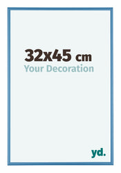 Austin Aluminio Marco de Fotos 32x45cm Azul Acero Delantera Tamano | Yourdecoration.es