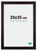 Birmingham Madera Marco de Fotos 25x35cm Marron Parte delantera Tamano | Yourdecoration.es