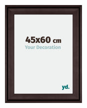Birmingham Madera Marco de Fotos 45x60cm Marron Parte delantera Tamano | Yourdecoration.es