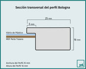 Bologna Detalle Seccion Transversal Dibujo | Yourdecoration.es