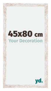 Catania MDF Marco de Fotos 45x80cm Blanco lavado Tamano | Yourdecoration.es