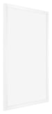 Catania MDF Marco de Fotos 48x68cm Blanco Delantera Oblicuo | Yourdecoration.es