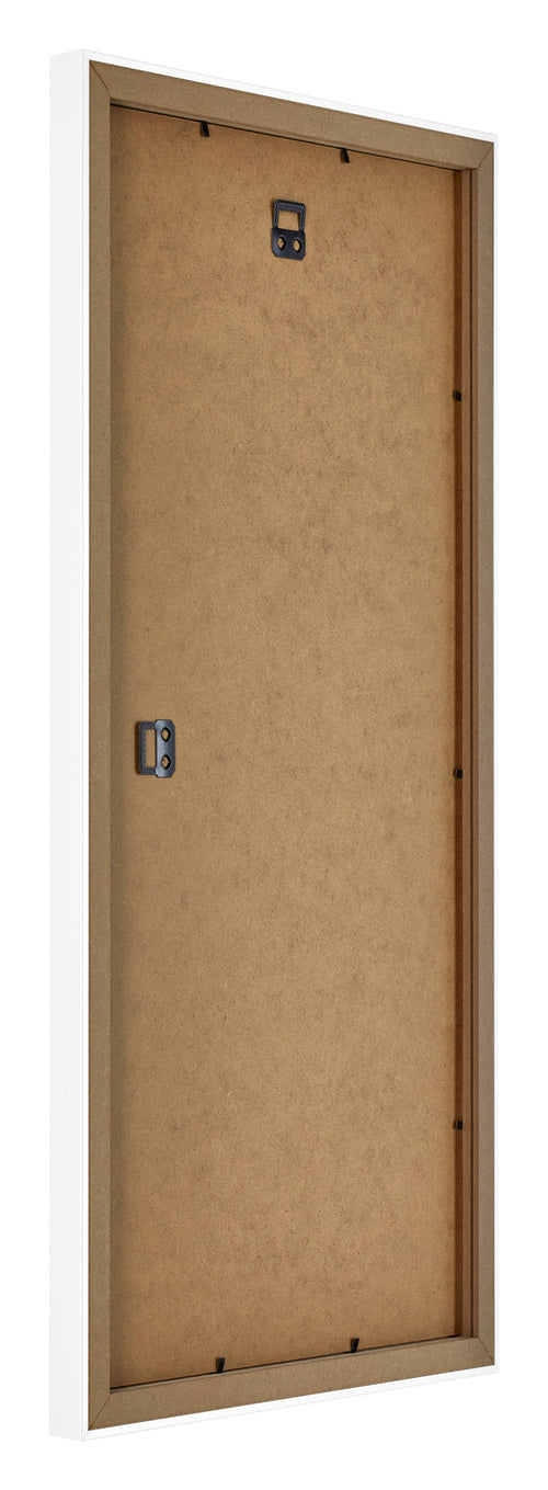 Catania MDF Marco de Fotos 50x100cm Blanco Trasera Oblicuo | Yourdecoration.es