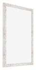 Catania MDF Marco de Fotos 55x65cm Blanco lavado Parte delantera Oblicuo | Yourdecoration.es