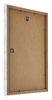 Catania MDF Marco de Fotos 55x65cm Blanco lavado Parte trasera Oblicuo | Yourdecoration.es