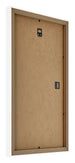 Catania MDF Marco de Fotos 60x85cm Blanco Trasera Oblicuo | Yourdecoration.es