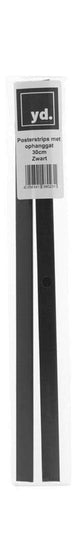 Colgador de Poster Negro 30cm Agujero para Colgar | Yourdecoration.es
