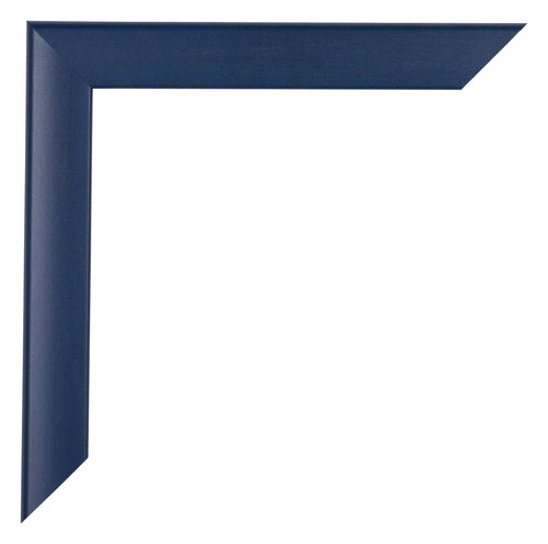 Como MDF Marco De Fotos 20x20cm Azul Oscuro Barrido Esquina | Yourdecoration.es