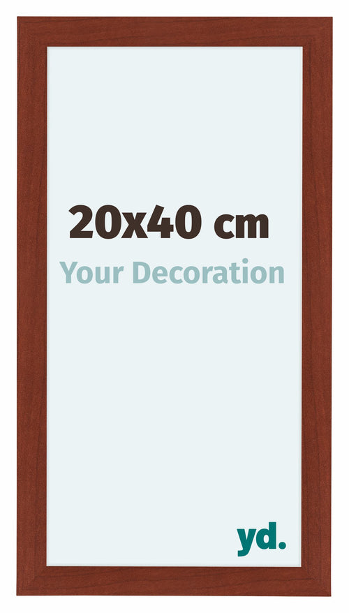 Como MDF Marco De Fotos 20x40cm Cerezas Parte Delantera Tamano | Yourdecoration.es