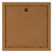 Como MDF Marco De Fotos 25x25cm Roble Claro Parte Trasera | Yourdecoration.es