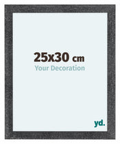 Como MDF Marco De Fotos 25x30cm Gris Barrido Parte Delantera Tamano | Yourdecoration.es