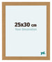 Como MDF Marco De Fotos 25x30cm Haya Parte Delantera Tamano | Yourdecoration.es