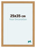 Como MDF Marco De Fotos 25x35cm Haya Parte Delantera Tamano | Yourdecoration.es