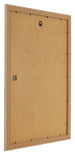 Como MDF Marco De Fotos 25x35cm Roble Claro Parte Trasera Oblicuo | Yourdecoration.es