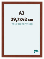 Como MDF Marco De Fotos 29 7x42cm A3 Cerezas Parte Delantera Tamano | Yourdecoration.es