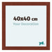 Como MDF Marco De Fotos 40x40cm Cerezas Parte Delantera Tamano | Yourdecoration.es