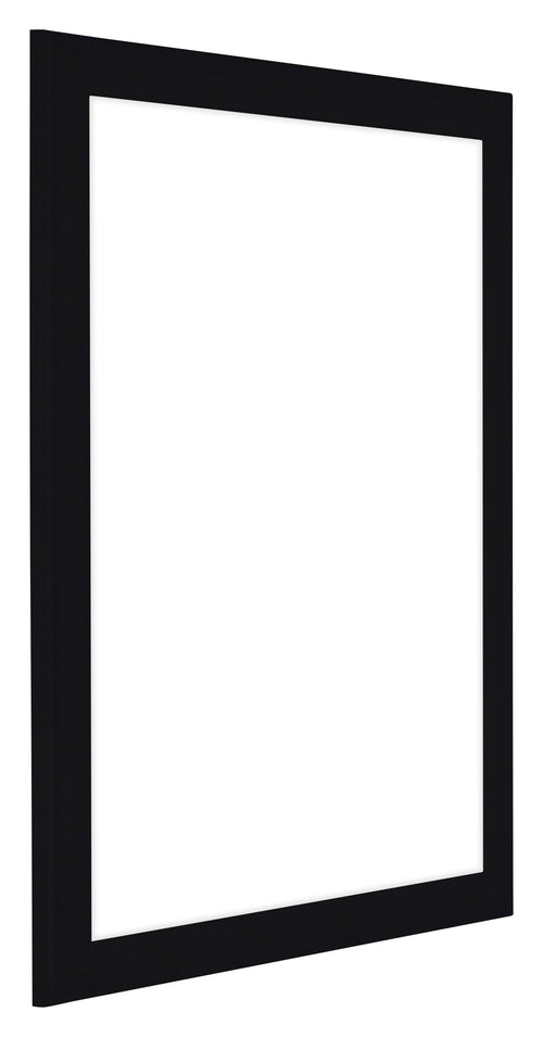 Como MDF Marco De Fotos 40x45cm Negro Muy Brillante Parte Delantera Oblicuo | Yourdecoration.es
