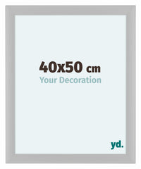 Como MDF Marco De Fotos 40x50cm Blanco Mate Parte Delantera Tamano | Yourdecoration.es