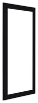 Como MDF Marco De Fotos 40x80cm Negro Muy Brillante Parte Delantera Oblicuo | Yourdecoration.es