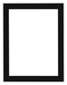 Como MDF Marco De Fotos 45x60cm Negro Muy Brillante Parte Delantera | Yourdecoration.es