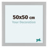 Como MDF Marco De Fotos 50x50cm Blanco Mate Parte Delantera Tamano | Yourdecoration.es