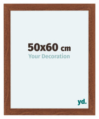 Como MDF Marco De Fotos 50x60cm Nogal Parte Delantera Tamano | Yourdecoration.es