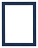 Como MDF Marco De Fotos 60x80cm Azul Oscuro Barrido Parte Delantera | Yourdecoration.es