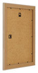 Como MDF Marco De Fotos 60x80cm Roble Claro Parte Trasera Oblicuo | Yourdecoration.es