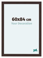 Como MDF Marco De Fotos 60x84cm Roble Oscuro Parte Delantera Tamano | Yourdecoration.es