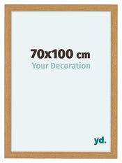 Como MDF Marco De Fotos 70x100cm Haya Parte Delantera Tamano | Yourdecoration.es