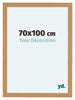 Como MDF Marco De Fotos 70x100cm Haya Parte Delantera Tamano | Yourdecoration.es