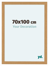 Como MDF Marco De Fotos 70x100cm Haya Parte Delantera Tamano | Yourdecoration.es