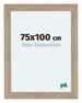 Como MDF Marco De Fotos 75x100cm Roble Claro Parte Delantera Tamano | Yourdecoration.es