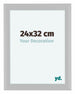 Como MDF Marco de Fotos 24x32cm Blanco Muy Brillante Delantera Tamano | Yourdecoration.es