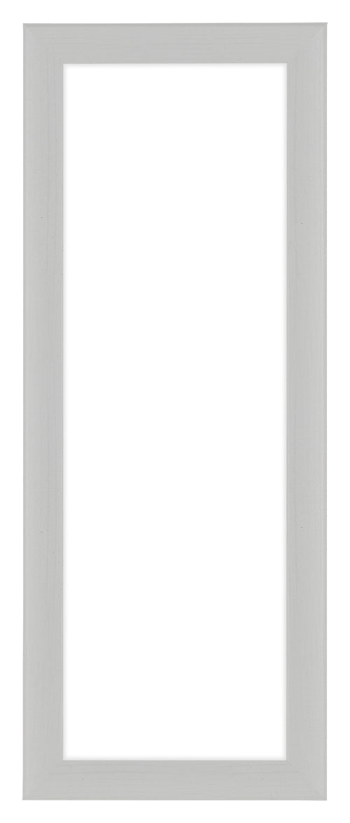 Como MDF Marco de Fotos 25x75cm Blanco Grano de Madera Delantera | Yourdecoration.es