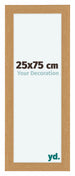 Como MDF Marco de Fotos 25x75cm Haya Delantera Tamano | Yourdecoration.es