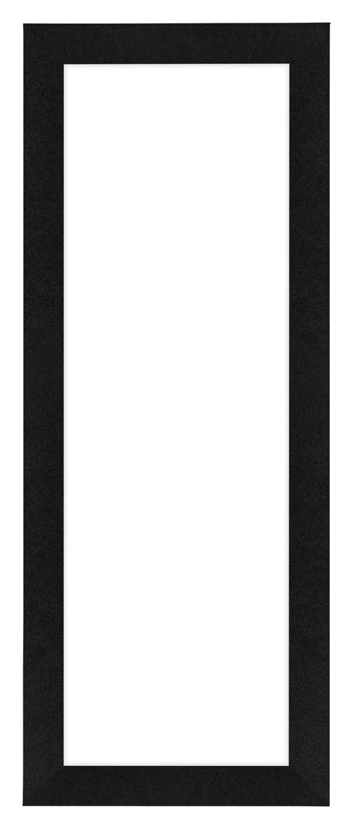 Como MDF Marco de Fotos 25x75cm Negro Mate Delantera | Yourdecoration.es