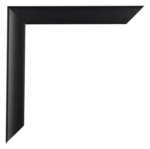 Como MDF Marco de Fotos 25x75cm Negro Mate Esquina | Yourdecoration.es