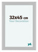 Como MDF Marco de Fotos 32x45cm Blanco Muy Brillante Delantera Tamano | Yourdecoration.es