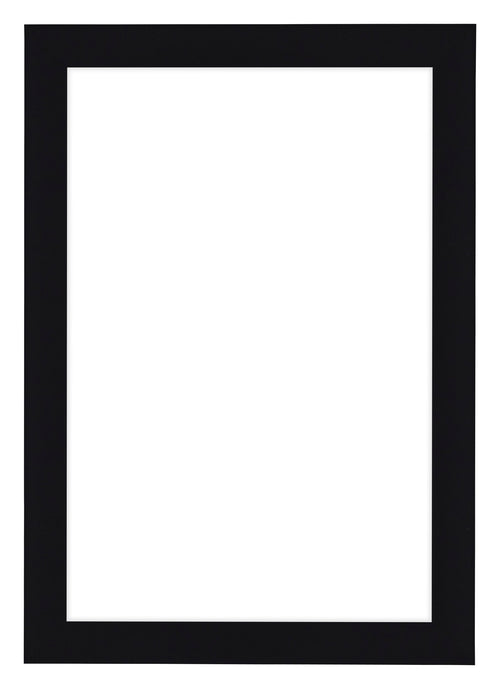 Como MDF Marco de Fotos 32x45cm Negro Muy Brillante Delantera | Yourdecoration.es