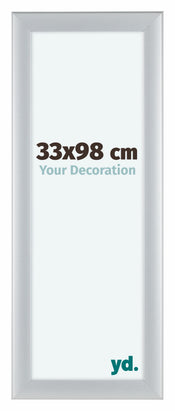 Como MDF Marco de Fotos 33x98cm Plateado Mate Delantera Tamano | Yourdecoration.es