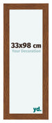 Como MDF Marco de Fotos 33x98cm Robel Rustico Delantera Tamano | Yourdecoration.es