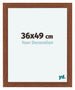 Como MDF Marco de Fotos 36x49cm Nogal Delantera Tamano | Yourdecoration.es