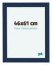 Como MDF Marco de Fotos 46x61cm Azul Oscuro Barrido Delantera Tamano | Yourdecoration.es