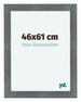 Como MDF Marco de Fotos 46x61cm Hierro Barrido Delantera Tamano | Yourdecoration.es