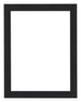 Como MDF Marco de Fotos 46x61cm Negro Grano de Madera Delantera | Yourdecoration.es