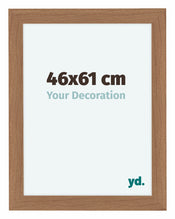 Como MDF Marco de Fotos 46x61cm Nogal Claro Delantera Tamano | Yourdecoration.es