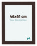 Como MDF Marco de Fotos 46x61cm Robel Donker Delantera Tamano | Yourdecoration.es